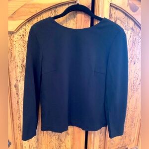 ‘Uniqlo’ Long Sleeve Black Dress Shirt, Women’s XS